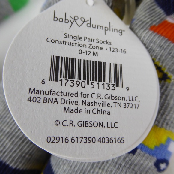 Infant Socks Set Baby Dumpling Cars Trucks Guitars - Picture 7 of 9